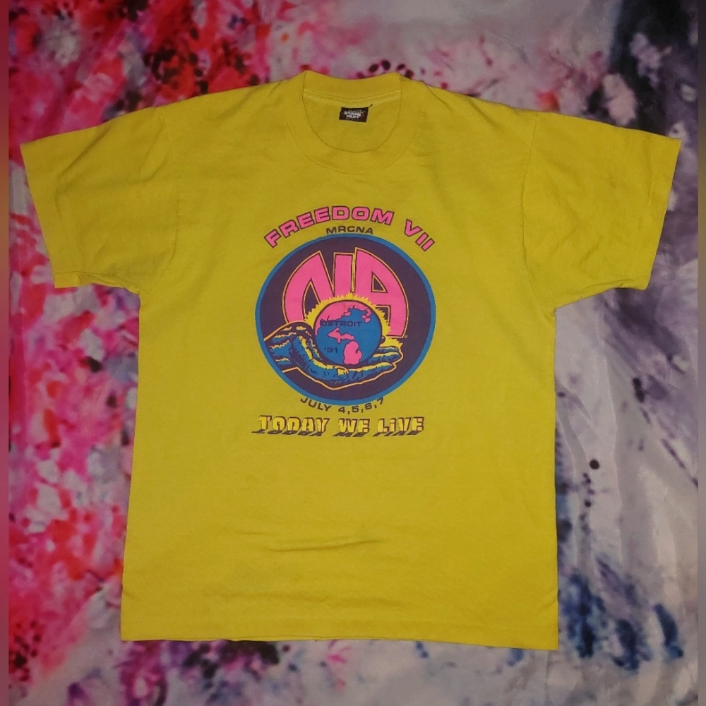 Vintage '91 Detroit Freedom T-shirt